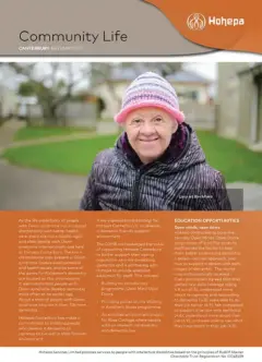 Hōhepa Canterbury Community Life Newsletter - Autumn 2019